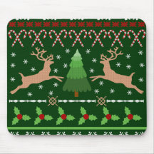 Chandail laid drôle de Noël Tapis De Souris