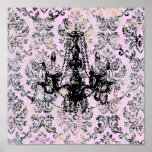 Chandelier Elegance ~ Print / Poster