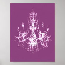 Chandelier Elegance ~ Print / Poster