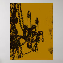Chandelier Glamour ~ Print / Poster