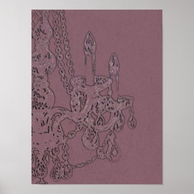 Chandelier Glamour ~ Print / Poster by galleriaofart