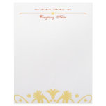 Chandelier Letterhead - Citrus