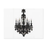 CHANDELIER LINE POST CARD