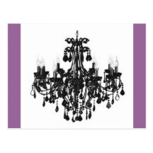 Chandelier Postcards