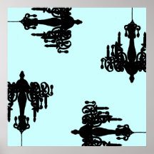 Chandelier Print