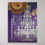 Chandelier Romance ~ Poster / Print