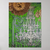 Chandelier Romance ~ Poster / Print