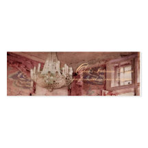 Chandelier Vintage Business Cards