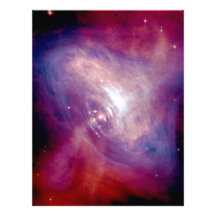 Chandra Crab Nebula Letterhead Design