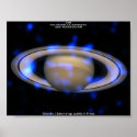 Chandra view of Saturn posters
