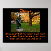 Change and Anger Poster