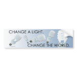 Change Bulb Bumper Sticker