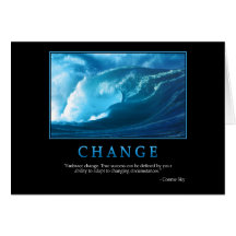 Change Greeting Card