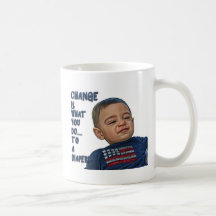 Change is what you do... to a diaper! coffee mug