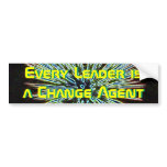 Change Leader bumper sticker