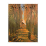 Change of Address; Avenue of Poplars by van Gogh