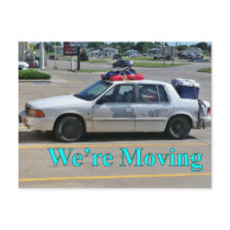 Change of Address Card: We're Moving 3 Post Card