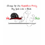Change republican party style t-shirts