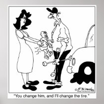 Change the Baby or Tire?