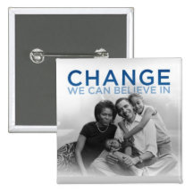 CHANGE WE CAN BELIEVE IN PINBACK BUTTONS
