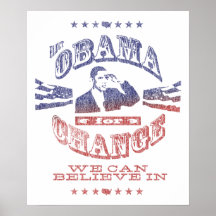Change we can Believe In Poster