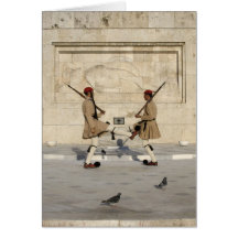 Changement des gardes carte de vœux