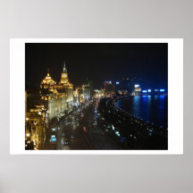 Changhaï Bund Affiches