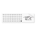 "Changing Faces" 44-Smiley-Face Bumper Sticker bumper stickers