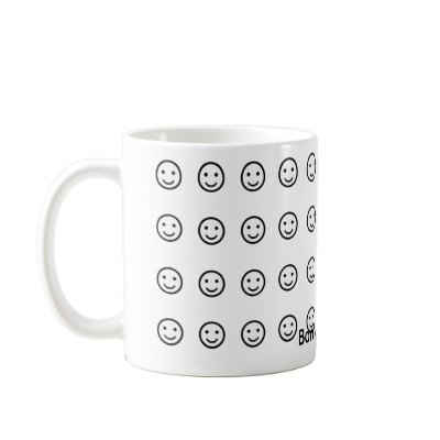 "Changing Faces" 44-Smiley-Face Mug by barrygear