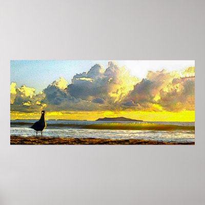 Channel Island Waves Poster by Surfwearzcom