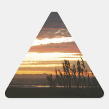Channel Islands Sunset Triangle Stickers