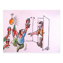 Chanson heureuse cartes postales