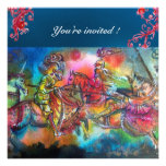CHANSON THE ROLAND gem blue Personalized Invitation