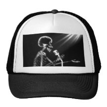 CHANT SQUELETTIQUE DE RAYON X SUR RÉTRO MIC - B&W CASQUETTES