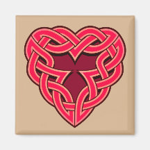 Chante Heartknot Square Magnet