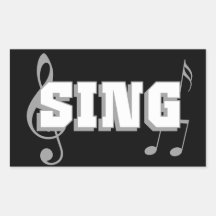 Chantez la conception avec des notes de musique adhésifs