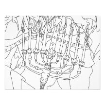 Chanukah Angel Custom Announcement