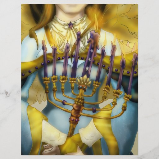 Chanukah Angel Custom Flyer