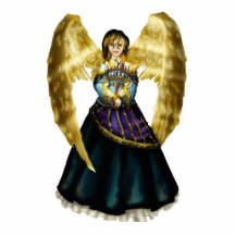 Chanukah Angel Photo Cut Out