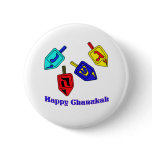 Chanukah Dreidels Pins