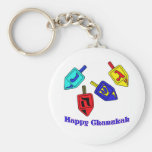 Chanukah Dreidels Key Chain