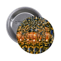 Chanukah Menorah with Oil Lights Pin