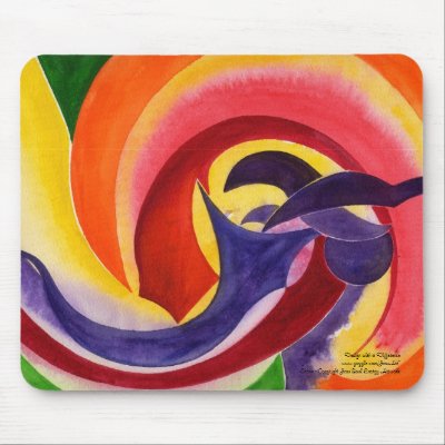 Chaos Mouse Mat by JenuArt
