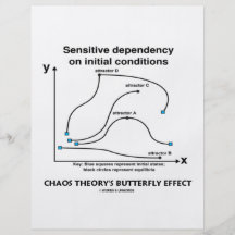 Chaos Theory's Butterfly Effect Custom Flyer