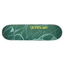 CHAOSandCONFUSION Custom Skate Board