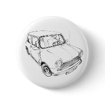 Chapa Coche inglés clásico Botones