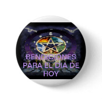 Chapa De La Suerte 2Coleccion Bendicion Wicca Botón