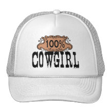 Chapeau 100% de Cocwgirl Casquettes De Camionneur
