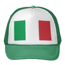 Chapeau avec le drapeau de l'Italie Casquette De Camionneur