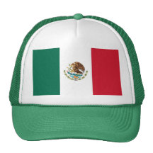 Chapeau avec le drapeau du Mexique Casquettes De Camionneur